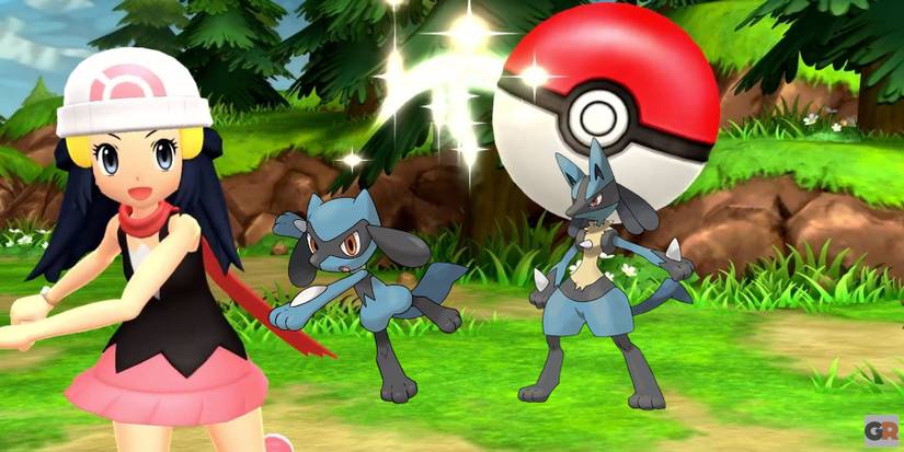 pokemon diamond pearl riolu lucario