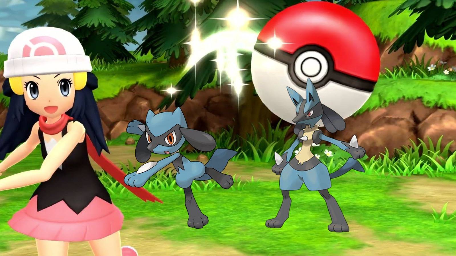 pokemon diamond pearl riolu lucario