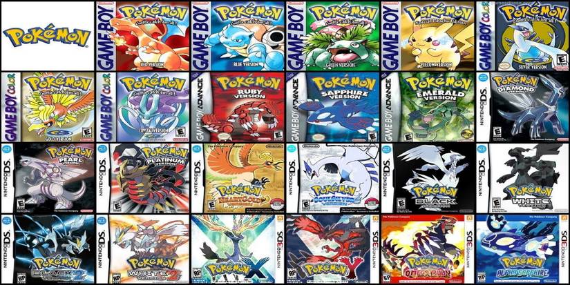 pokemon games before sun and moon