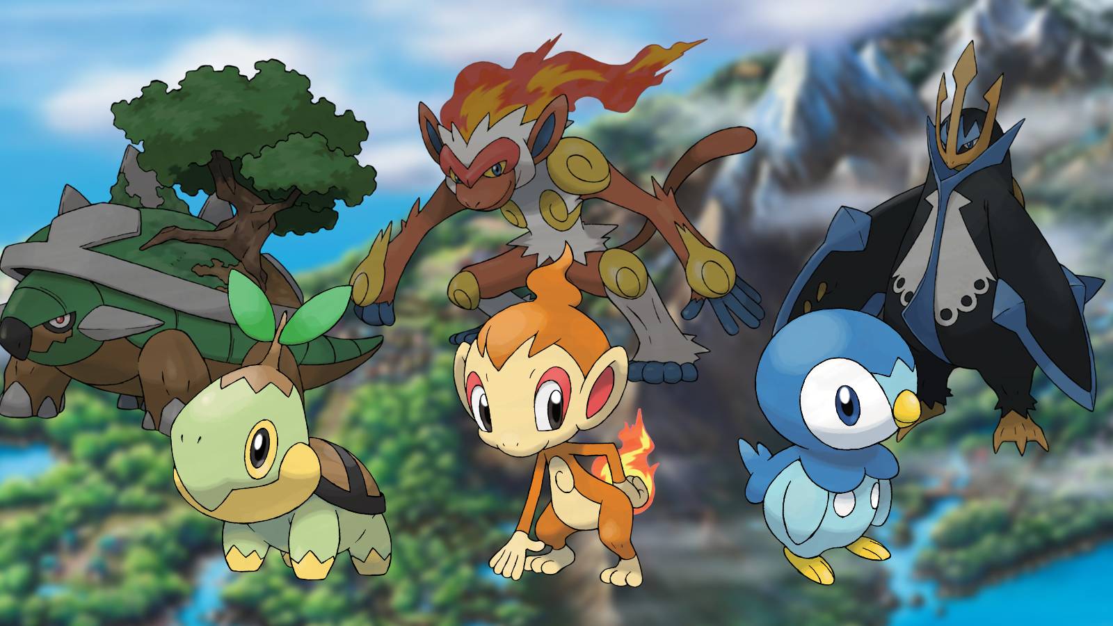 brilliant diamond shining pearl remakes infernape torterra empoleon