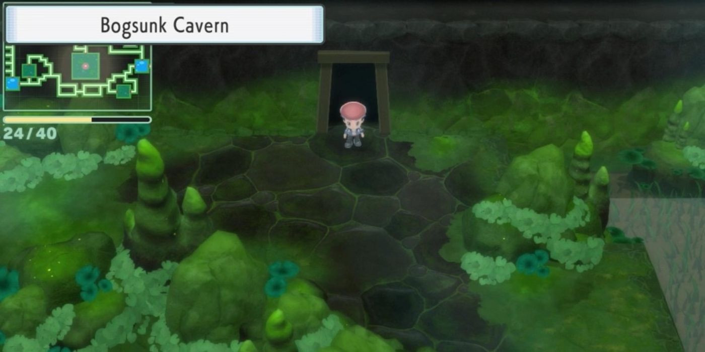 pokemon brilliant diamond shining pearl bogsunk cavern
