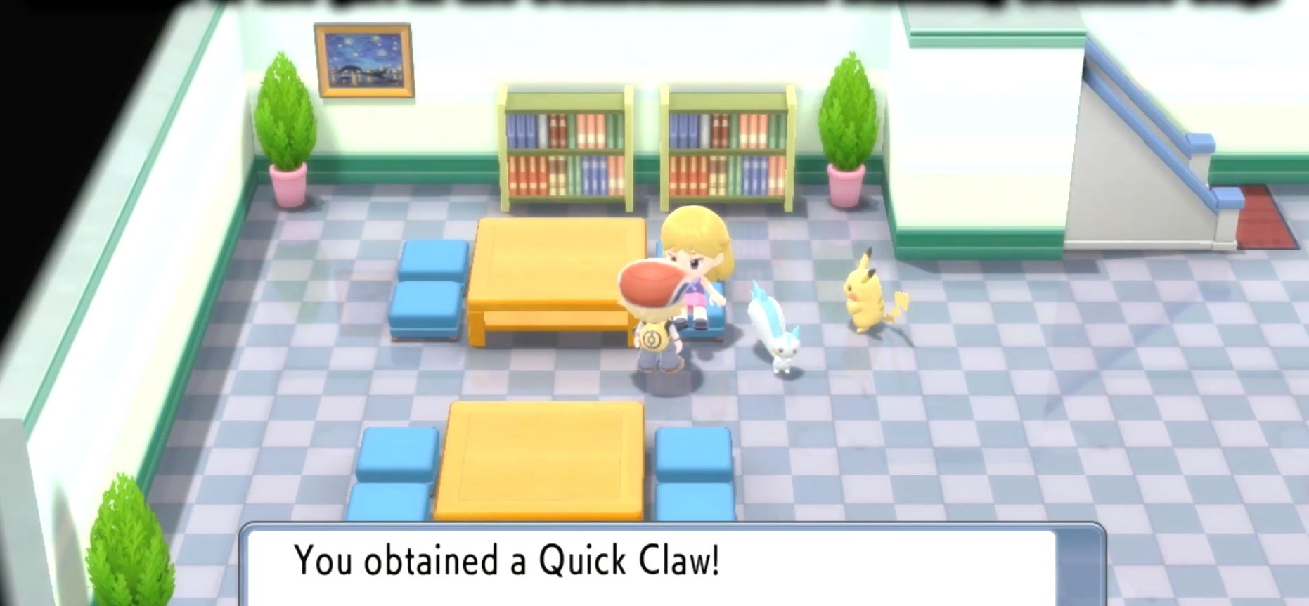 quick claw location BDSP pokemon