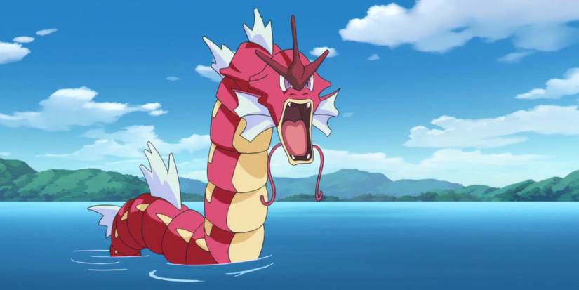 red gyarados in pokemon anime