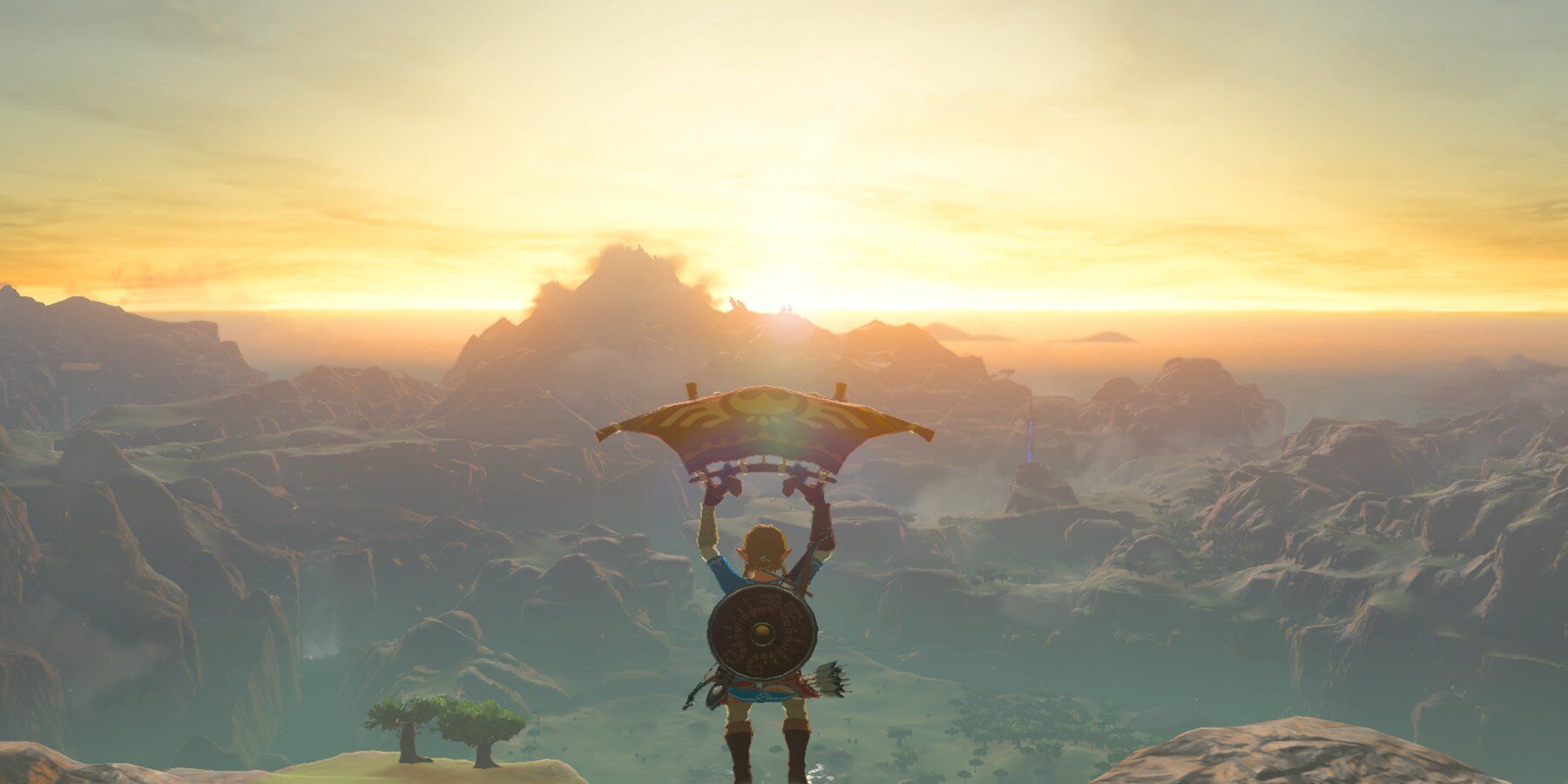 BOTW Link on the Glider