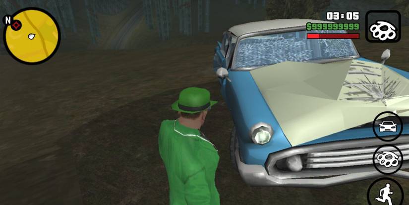san andreas ghost car screenshot