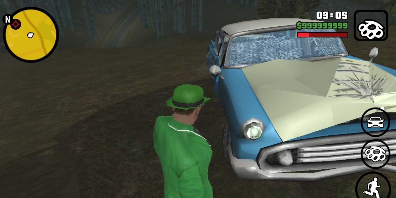 san andreas ghost car screenshot