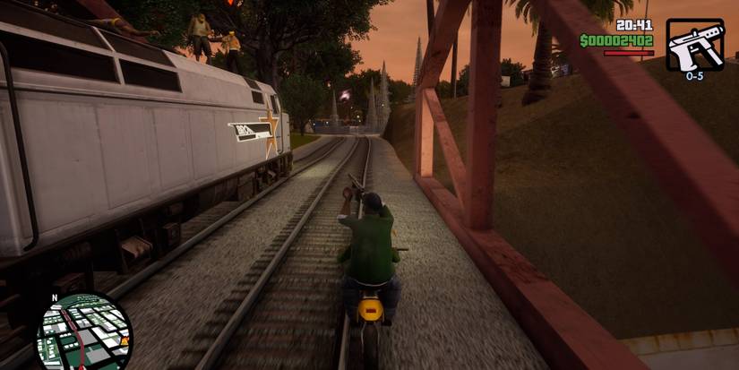 san andreas train with big smoke