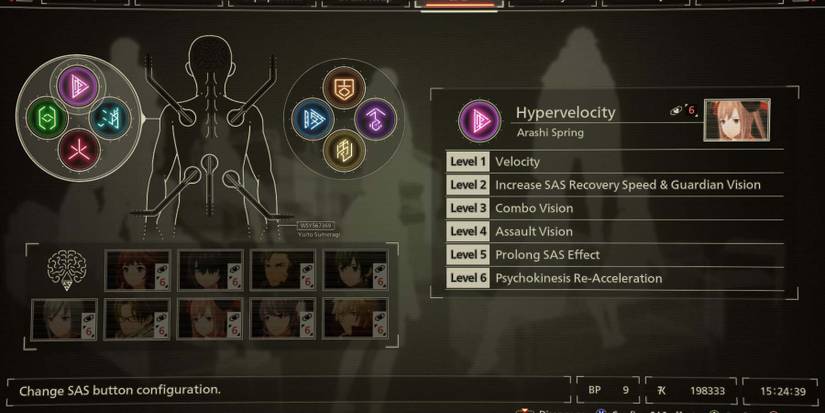 scarlet nexus sas powers complete