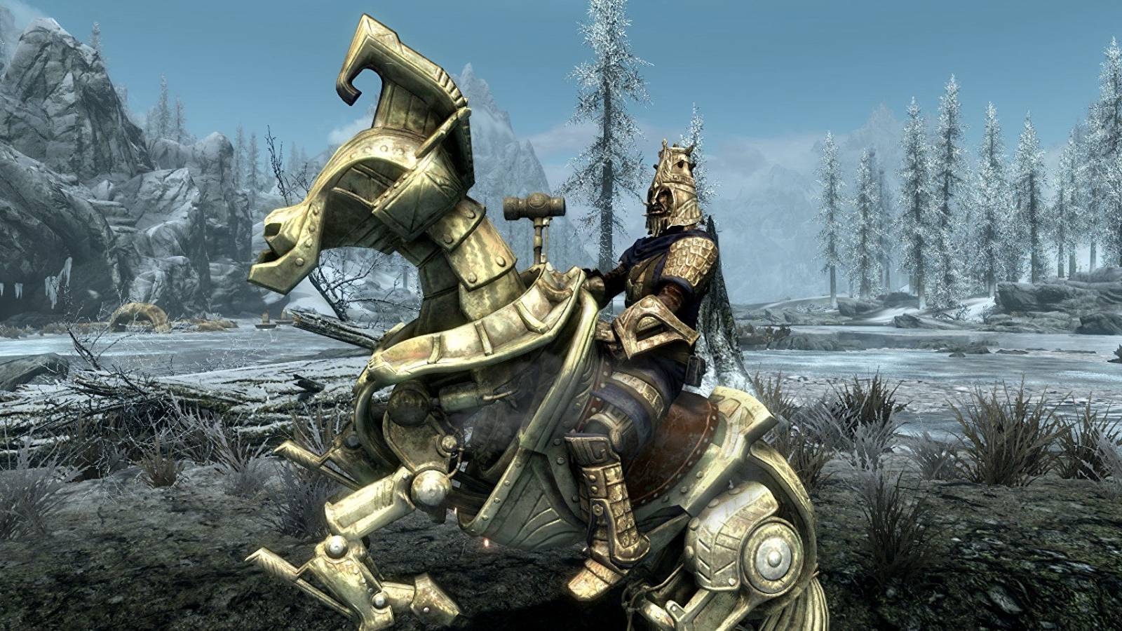 Skyrim Anniversary Edition Dwarven Mechanical Horse