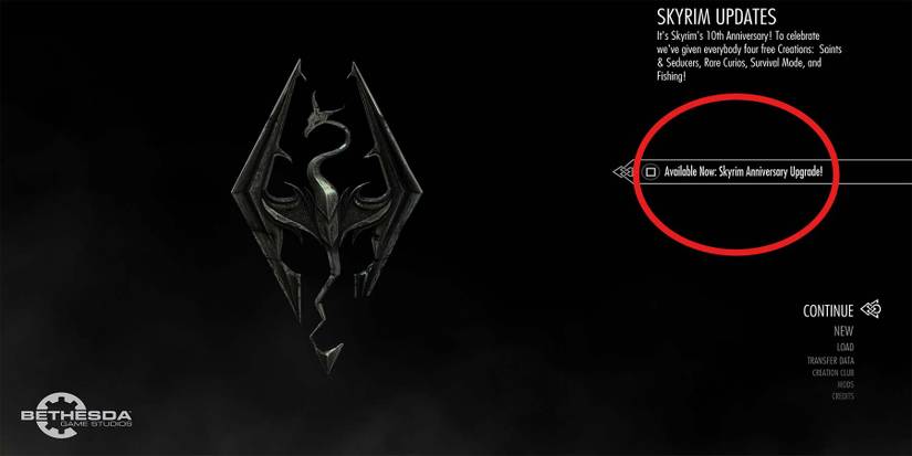 skyrim anniversary edition upgrade