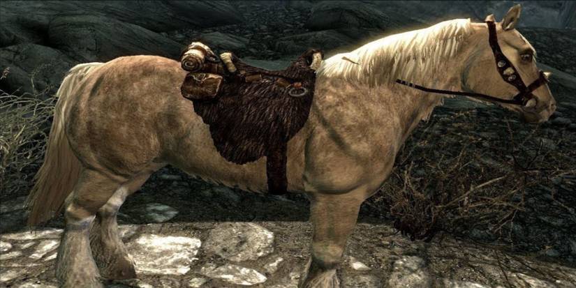 skyrim flying horse