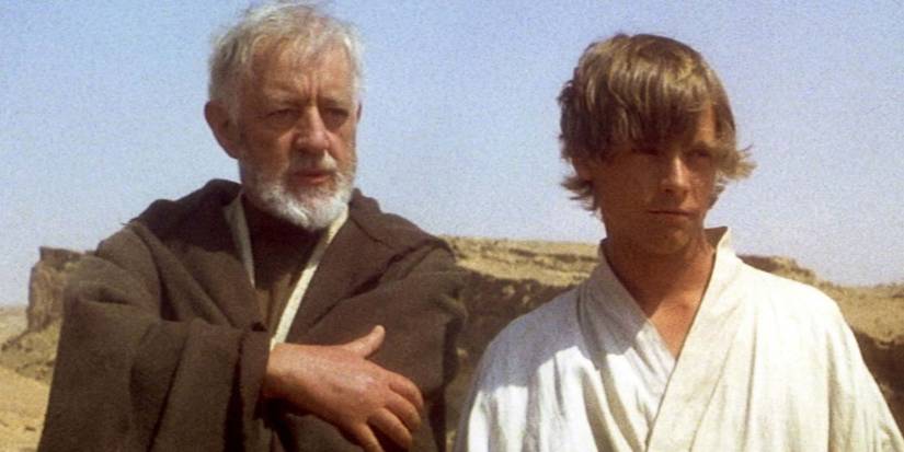 star wars obi wan a new hope with luke skywalker