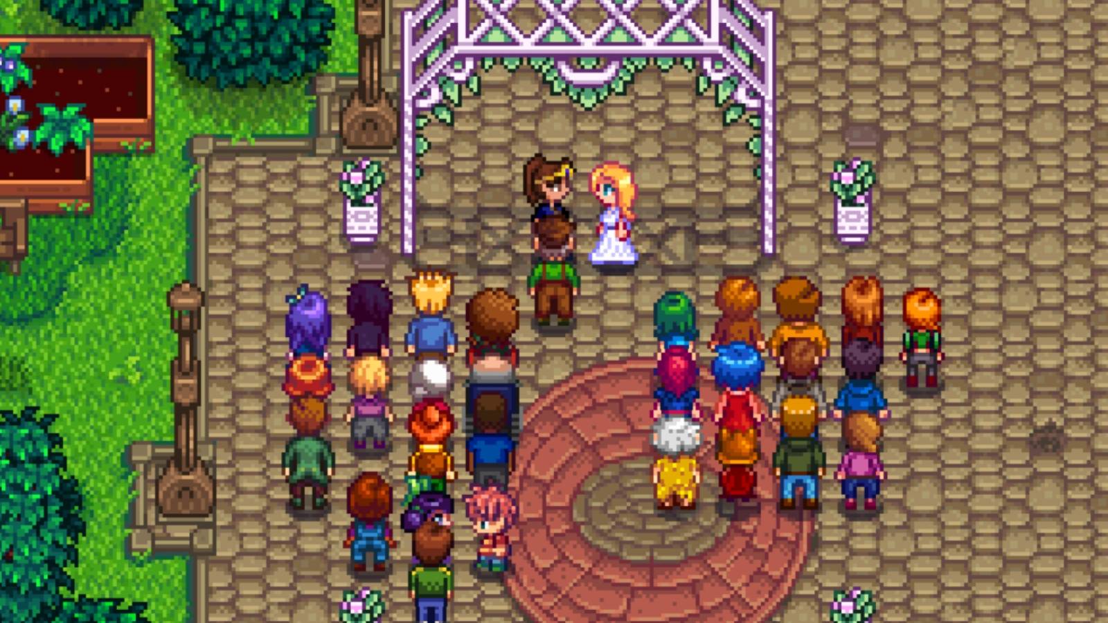 stardew valley marriage ceremony