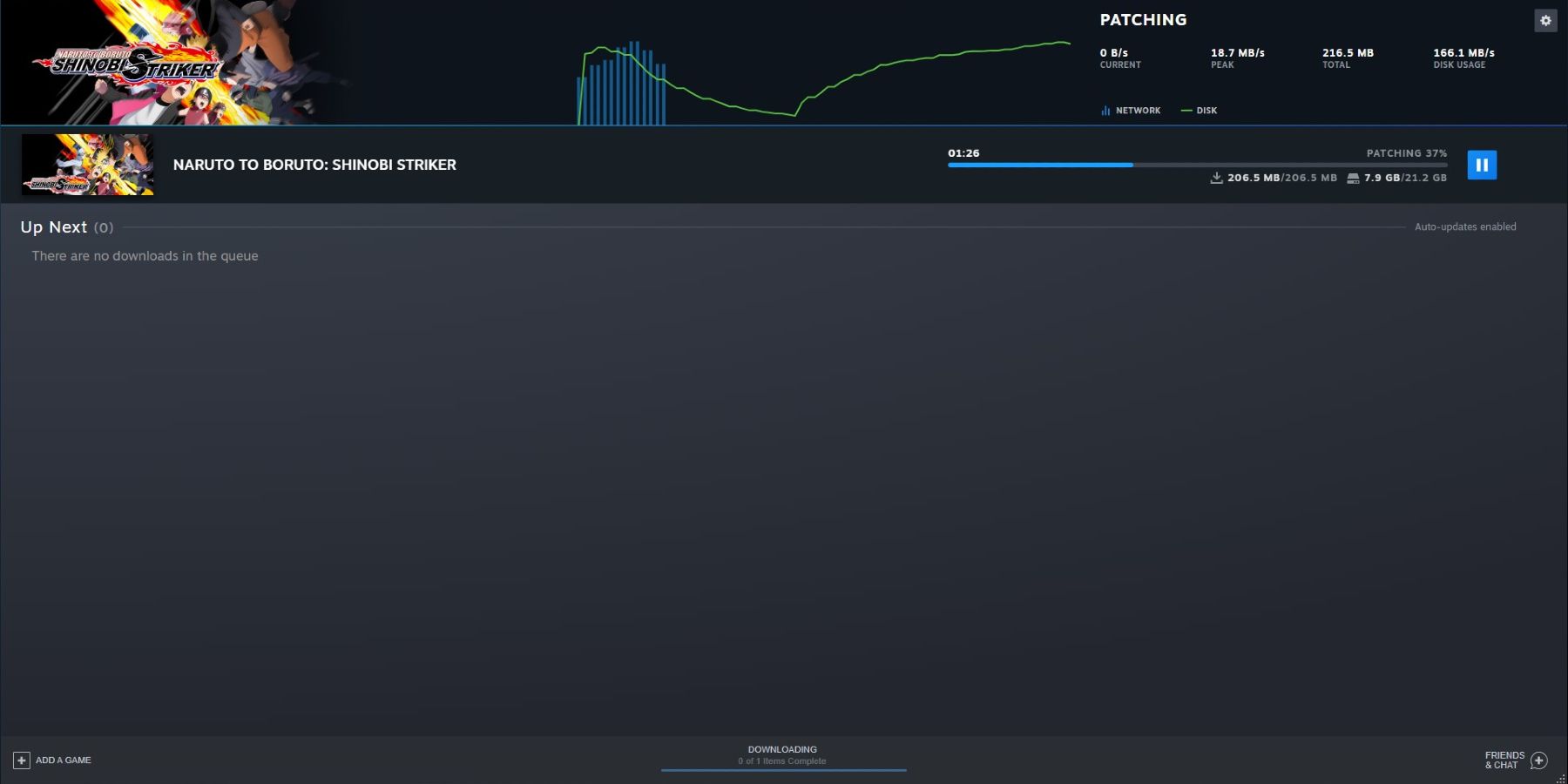 Steam download system updated