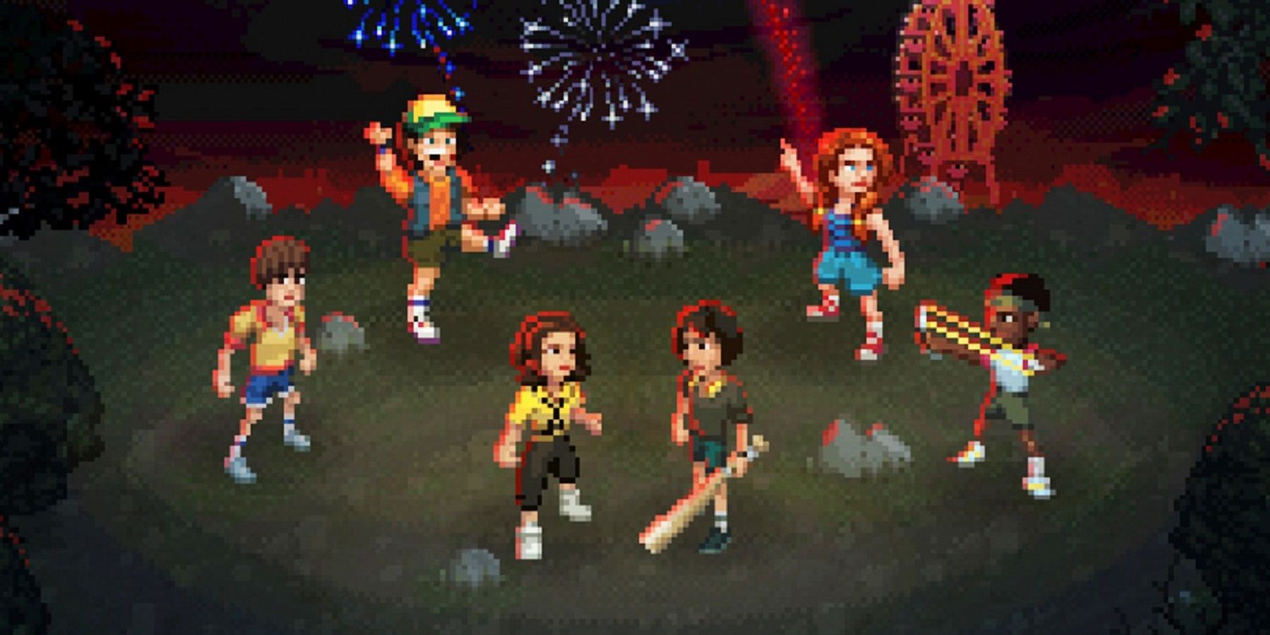 stranger things 3 the game characters feature