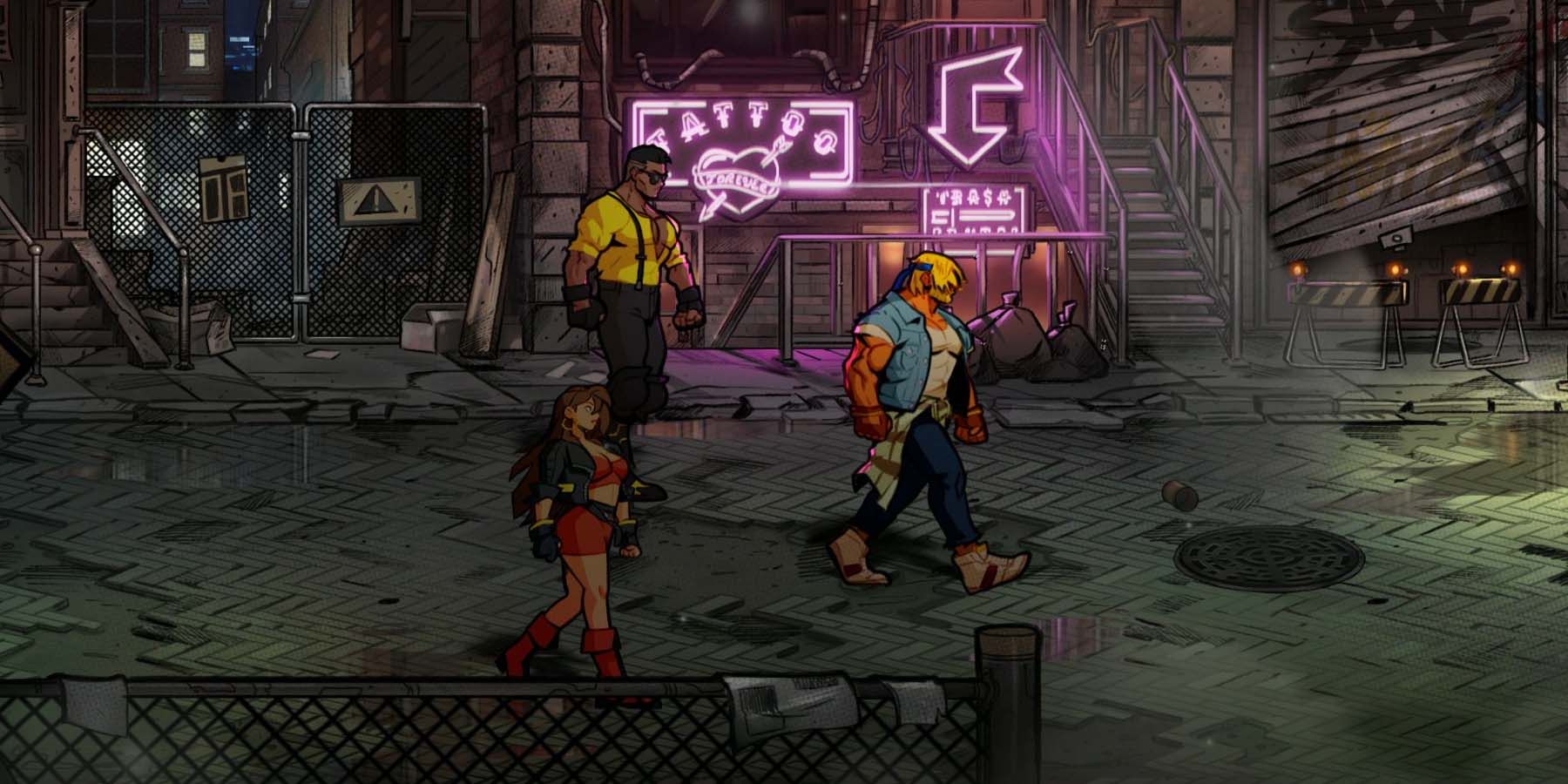 streets of rage 4 characters