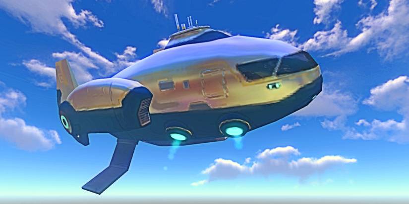 subnautica Sunbeam in game screenshot