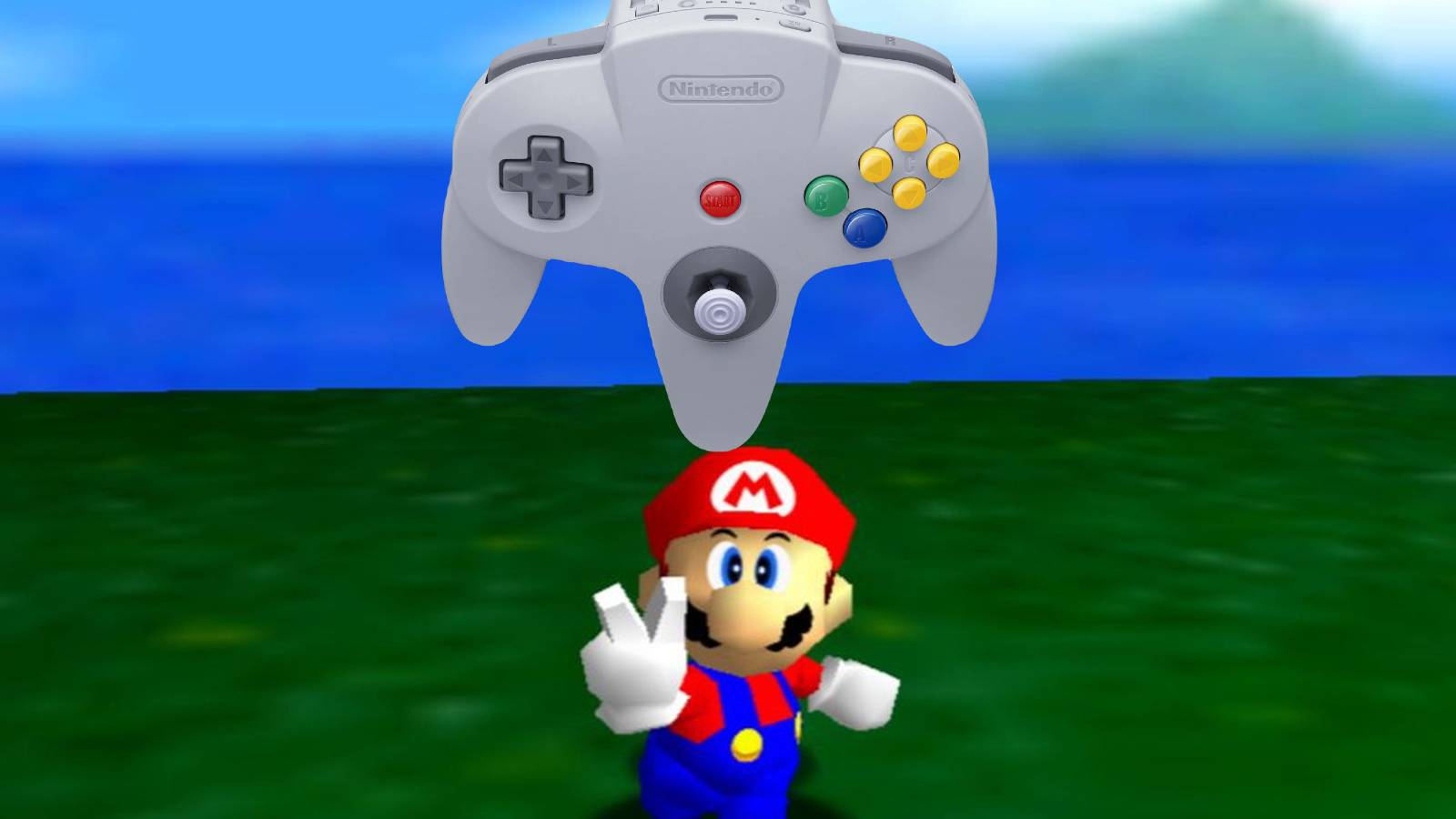 super mario 3d all stars n64 controller