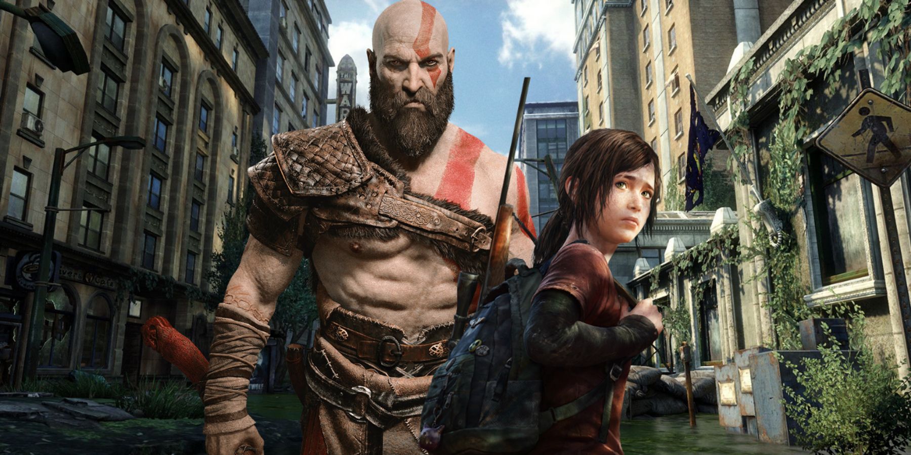 the last of us god of war sony playstation kratos ellie
