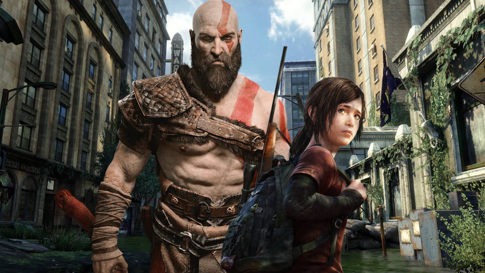 the last of us god of war sony playstation kratos ellie