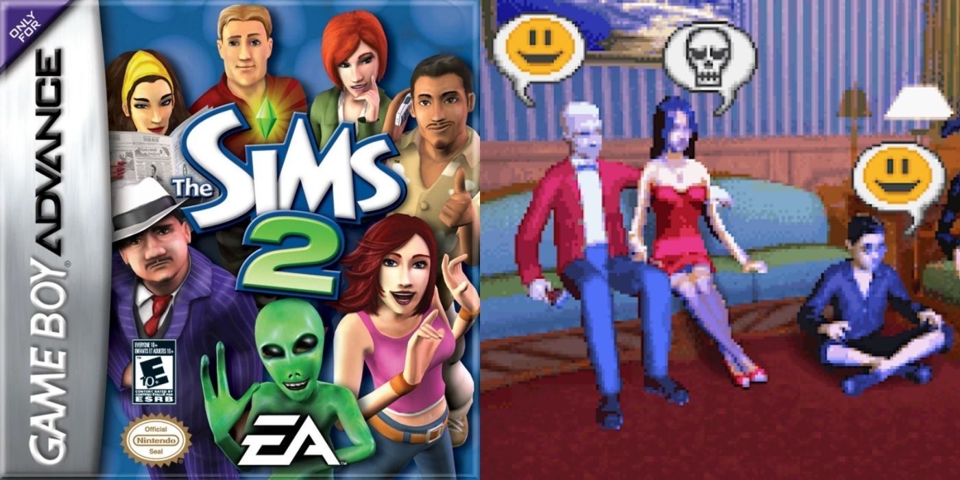 the sims 2 gameboy advance
