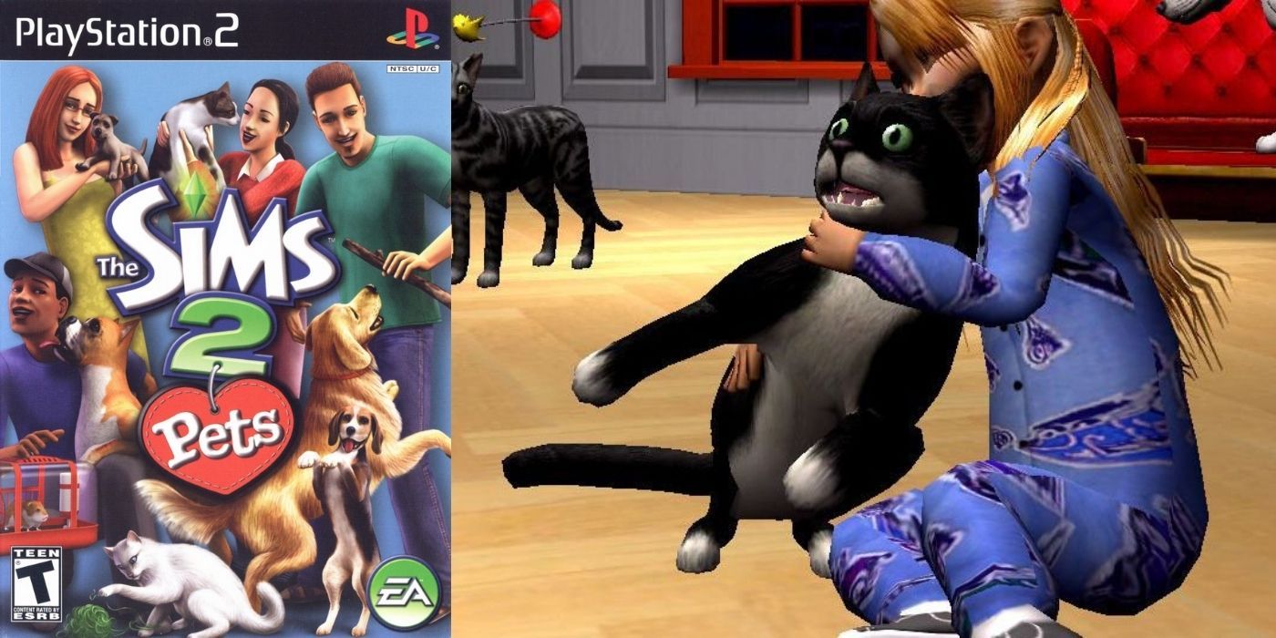 the sims 2 pets on playstation 2