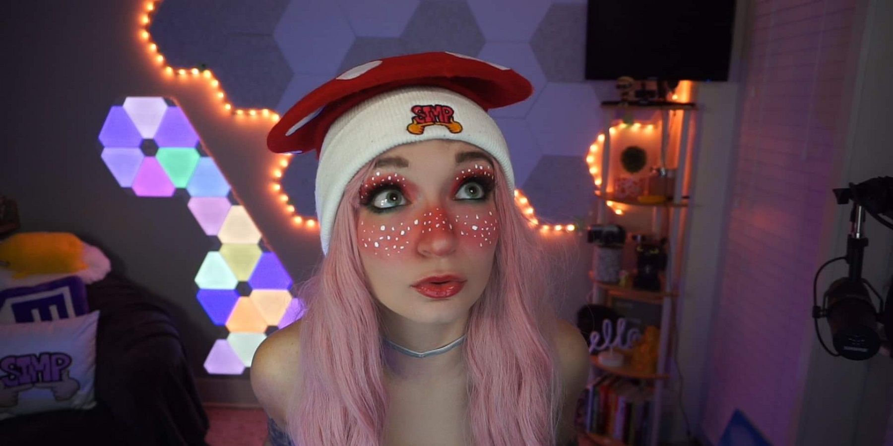 twitch streamer bbjess mushroom party feature