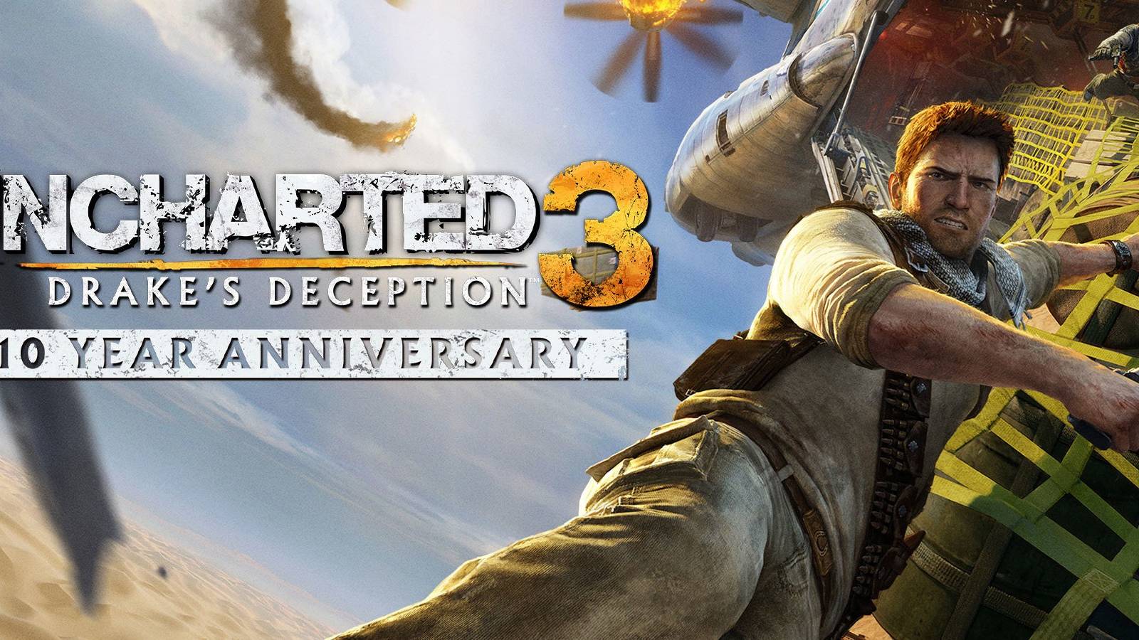 uncharted 3 nathan drake plane