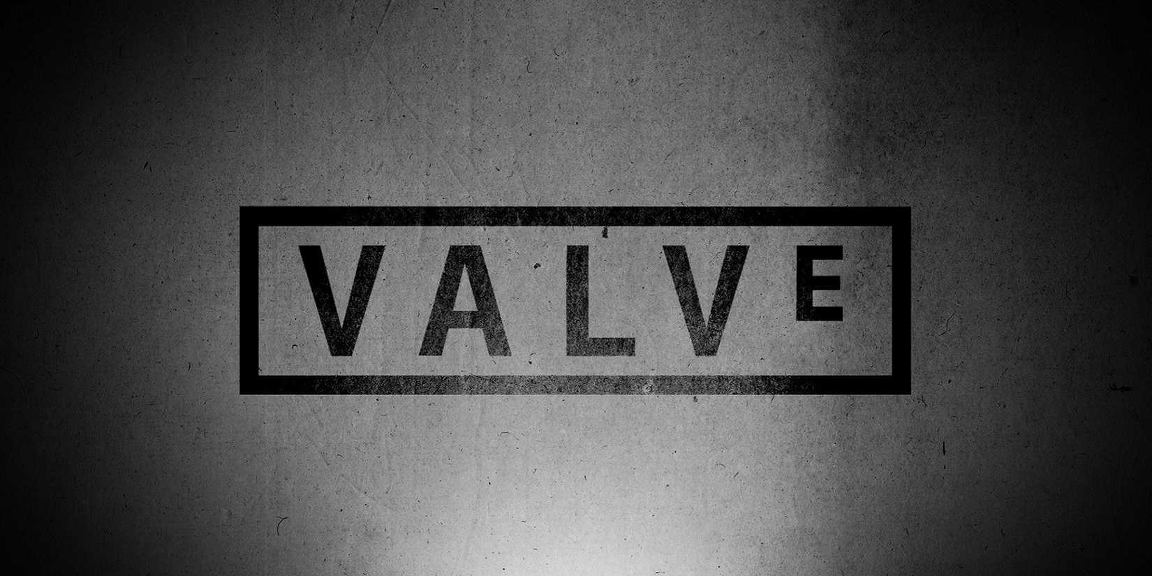 The Valve logo on a gray background.