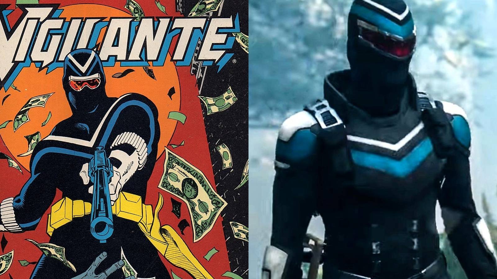 vigilante comic cover peacemaker series