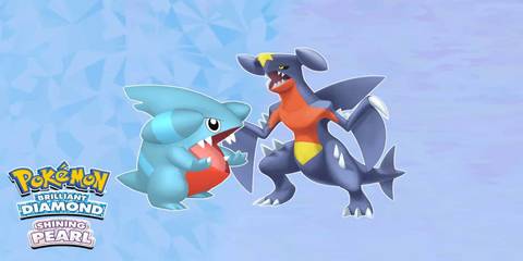 pokemon briljant glanzende parel gible garchomp