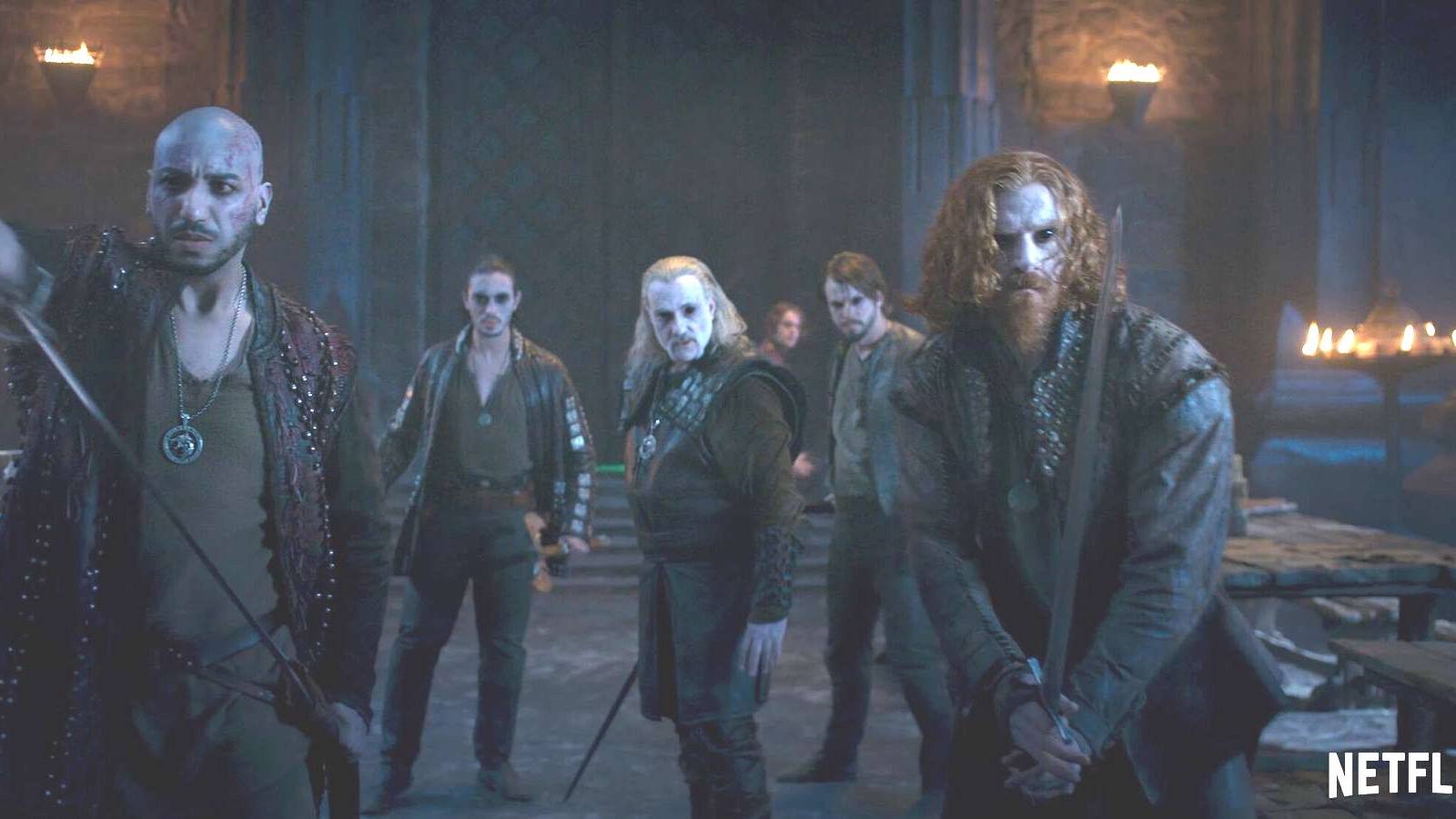 witcher netflix vesemir eskel lambert coen