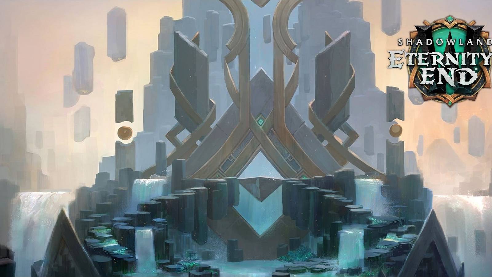 wow-eternity's-end-logo-gate-zerith-mortis-shadowlands-waterfall