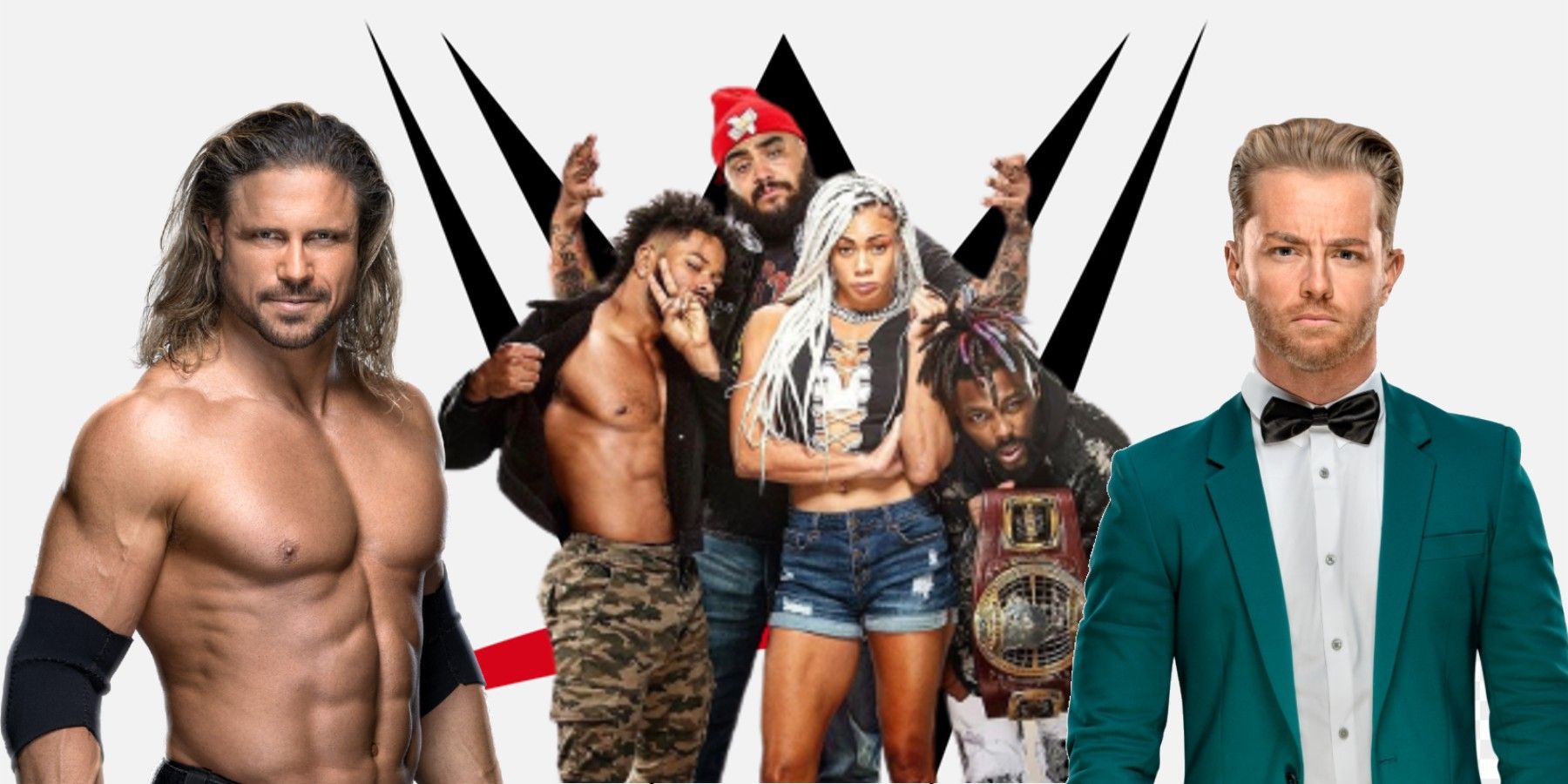WWE Stars Hit Row  John Morrison, Hit Row, and Drake Maverick