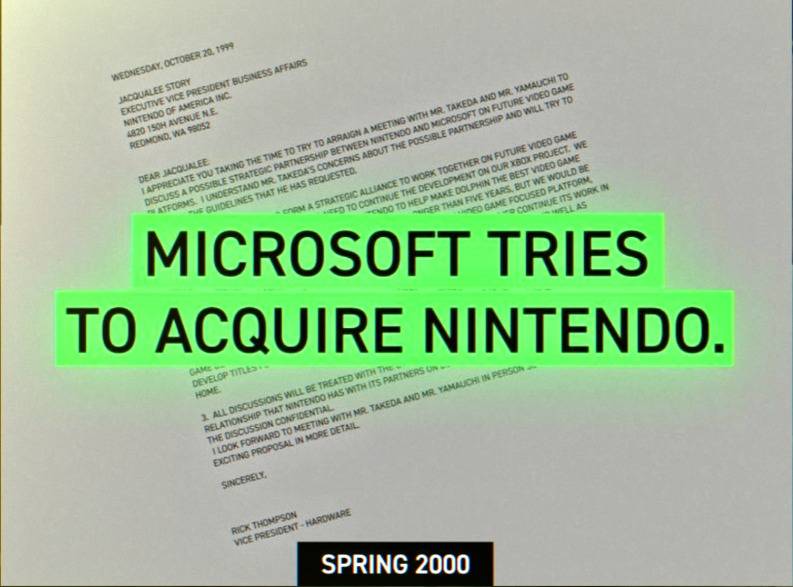 xbox nintendo letter