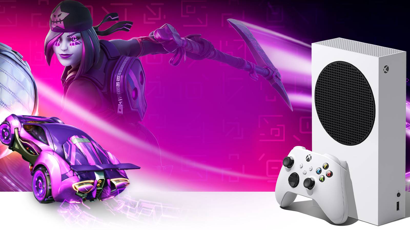 xbox series s fortnite rocket league holiday bundle freebies