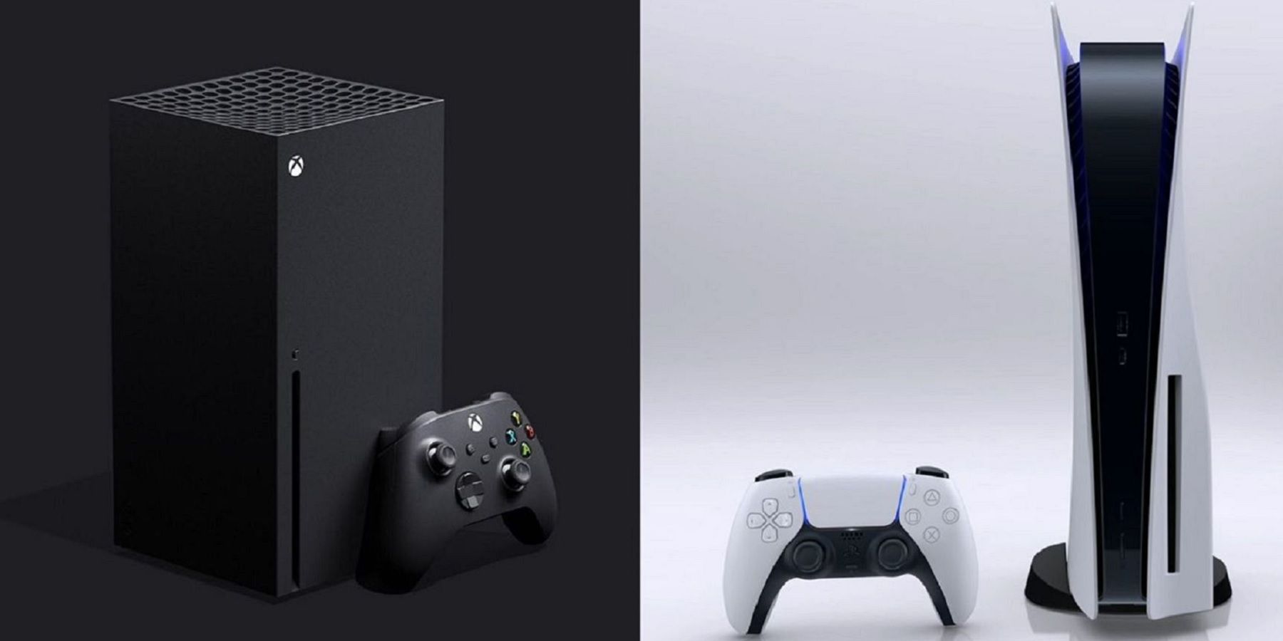 xbox series x and ps5 console