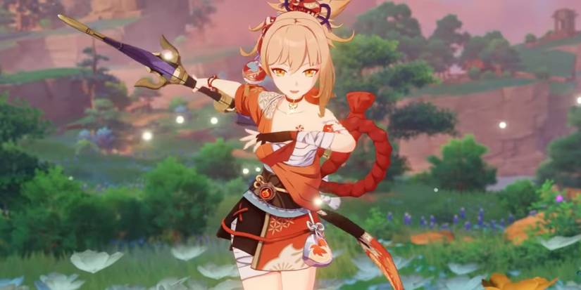 yoimiya using with her bow