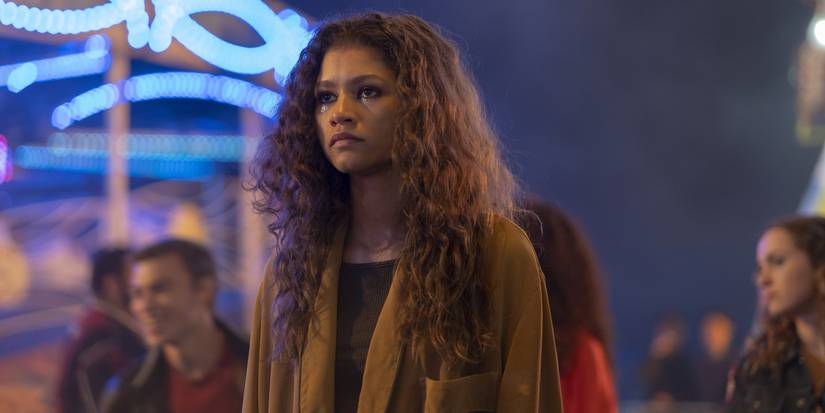 zendaya in euphoria Cropped