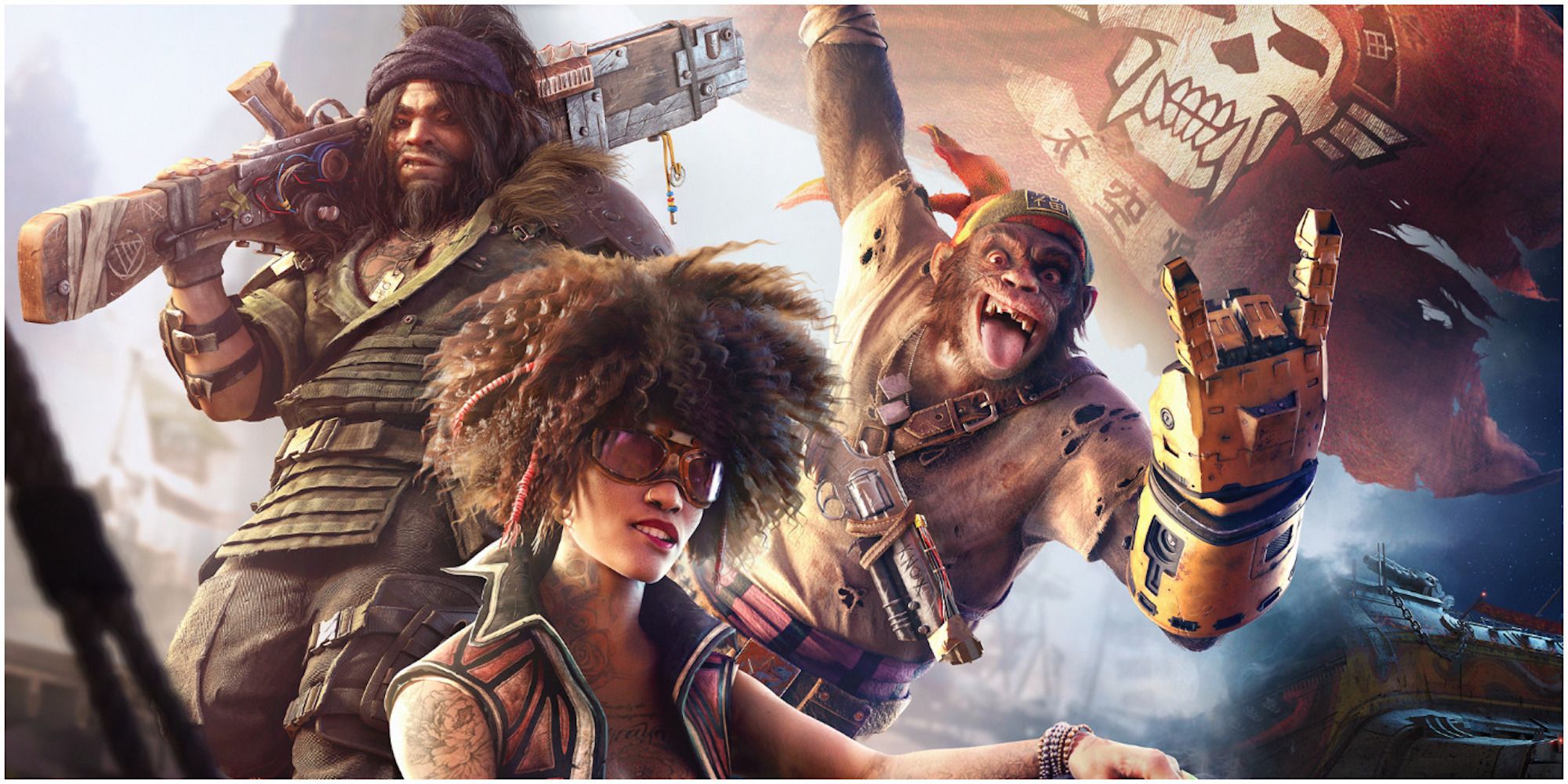 Promo art featuring characters from Beyond Good and Evil 2