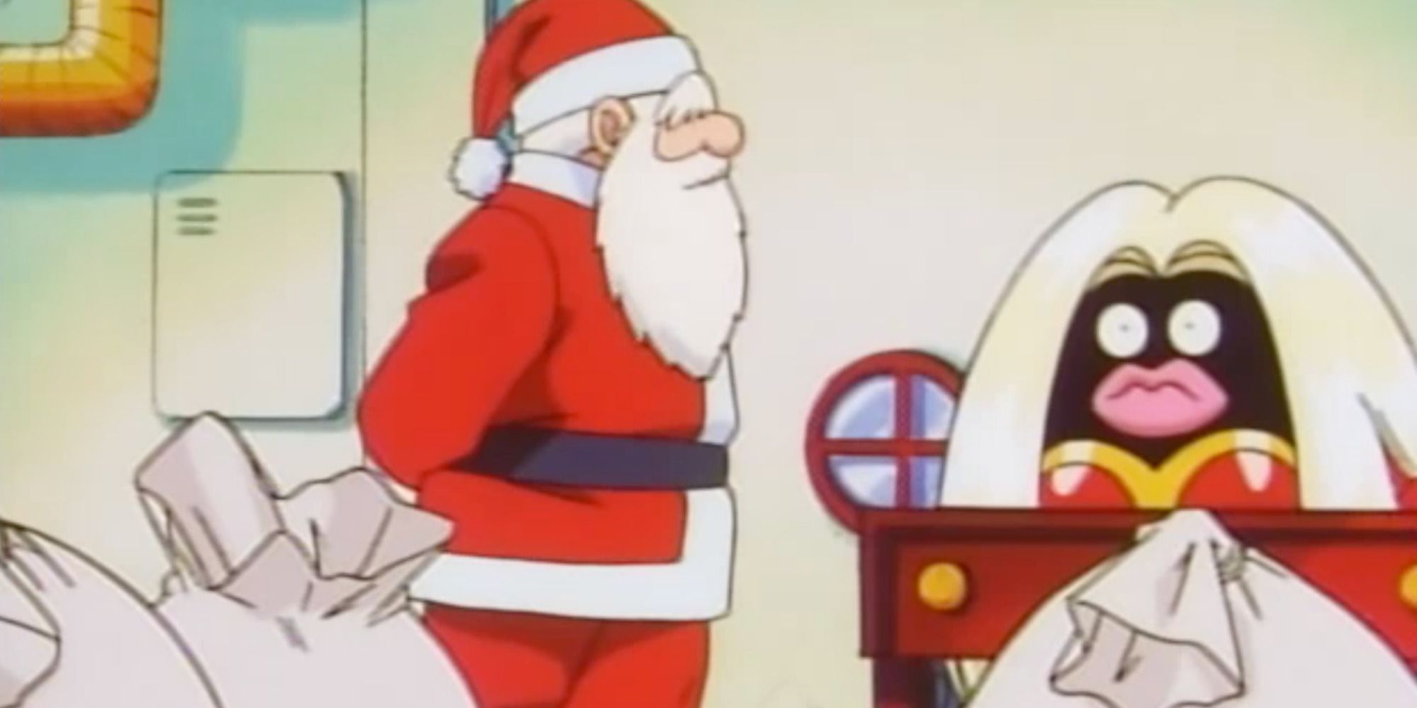 Santa and Jinx from Pokemon