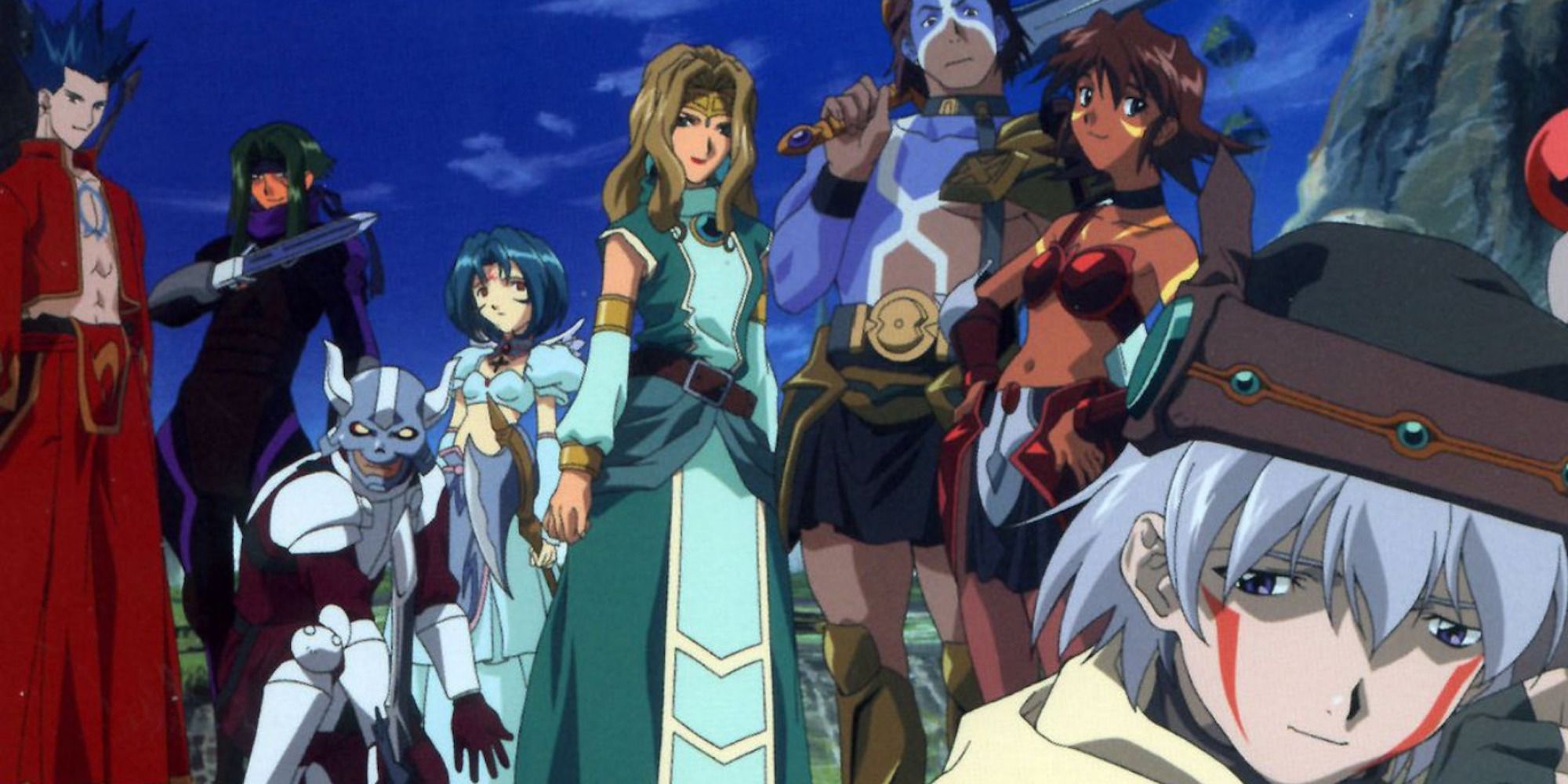 Promo art featuring characters from .hack//Sign