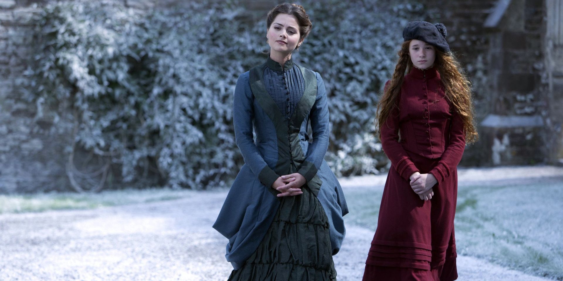 Clara in "The Snowmen" Doctor Who episode