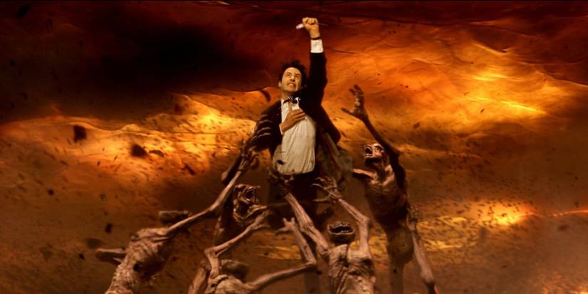 Reeves as John Constantine in hell
