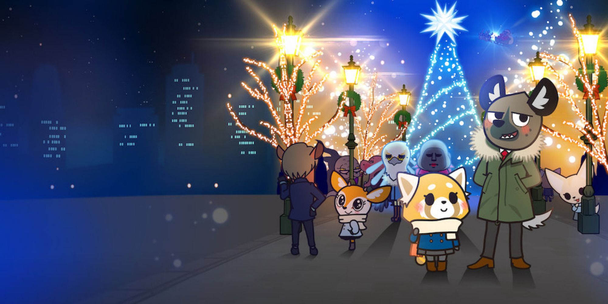 Promo art featuring characters from Aggretsuko