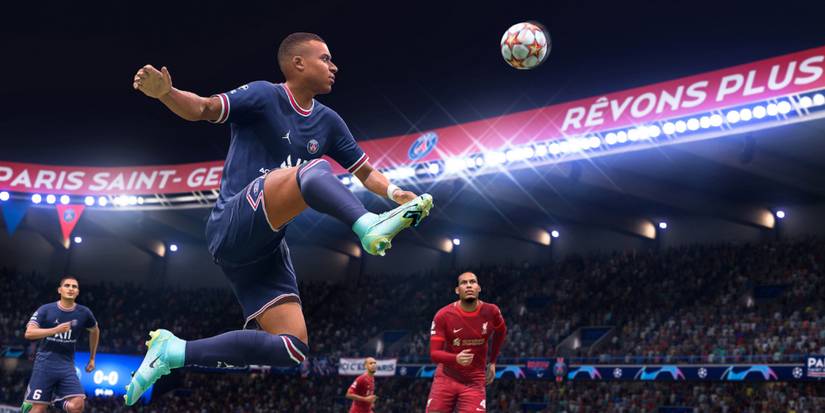 Playing a match in FIFA 2022