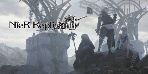 Promo art featuring characters from Nier Replicant 