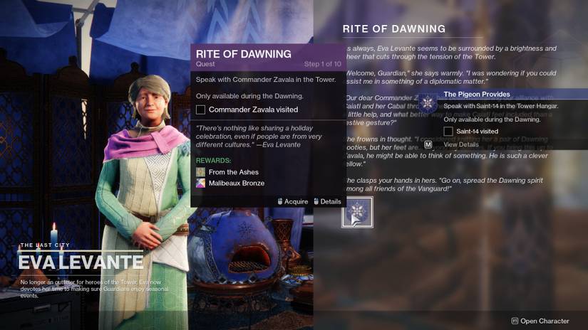 Destiny 2 Dawning 2021: How to Complete the Rite of Dawning Quest