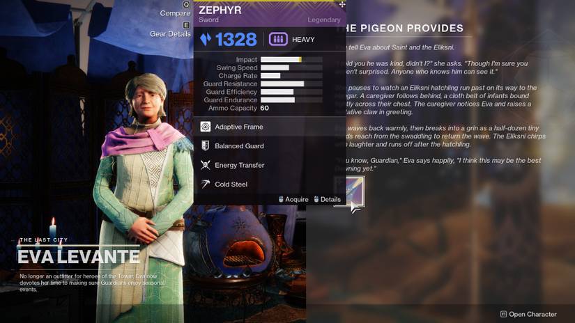 Destiny 2 Dawning 2021: How to Complete The Pigeon Provides Quest