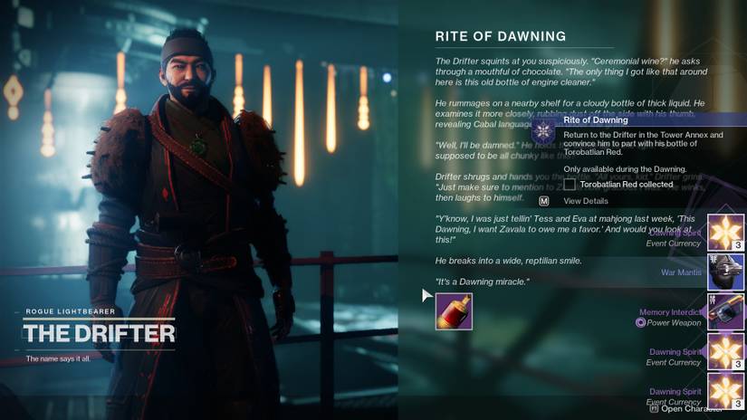 Destiny 2 Dawning 2021: How to Complete the Rite of Dawning Quest
